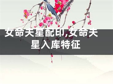 女命夫星配印,女命夫星入库特征