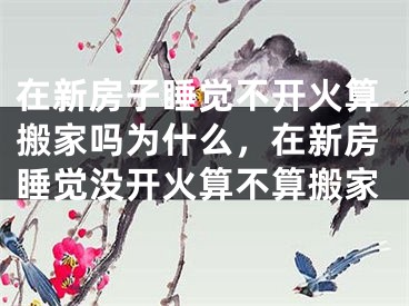 在新房子睡觉不开火算搬家吗为什么，在新房睡觉没开火算不算搬家