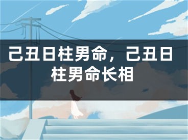 己丑日柱男命，己丑日柱男命长相