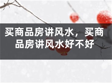 买商品房讲风水,买商品房讲风水好不好
