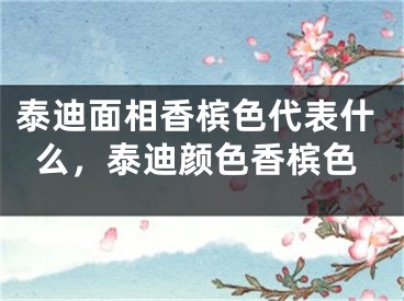 泰迪面相香槟色代表什么，泰迪颜色香槟色
