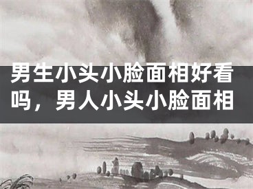 男生小头小脸面相好看吗,男人小头小脸面相