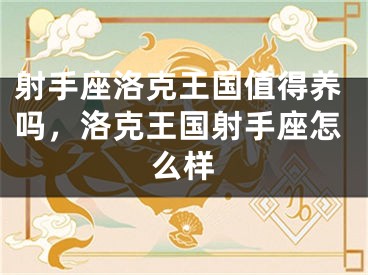 射手座洛克王国值得养吗，洛克王国射手座怎么样