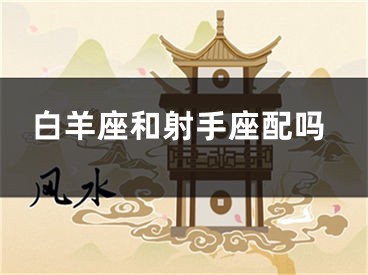 白羊座和射手座配吗