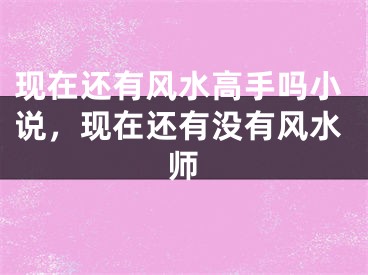 现在还有风水高手吗小说,现在还有没有风水师