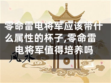 零命雷电将军应该带什么属性的杯子,零命雷电将军值得培养吗
