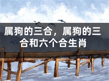 属狗的三合,属狗的三合和六个合生肖