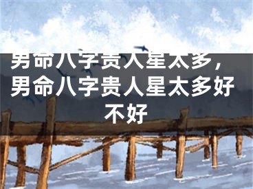 男命八字贵人星太多，男命八字贵人星太多好不好