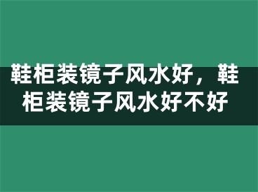 鞋柜装镜子风水好，鞋柜装镜子风水好不好