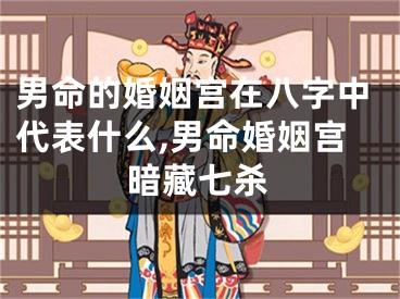 男命的婚姻宫在八字中代表什么,男命婚姻宫暗藏七杀