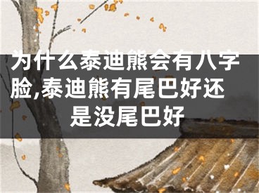 为什么泰迪熊会有八字脸,泰迪熊有尾巴好还是没尾巴好