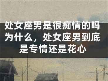 处女座男是很痴情的吗为什么，处女座男到底是专情还是花心