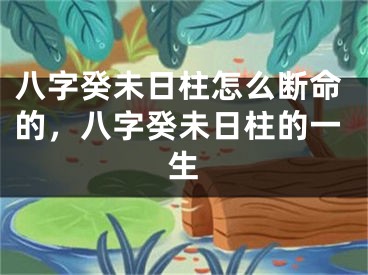 八字癸未日柱怎么断命的，八字癸未日柱的一生