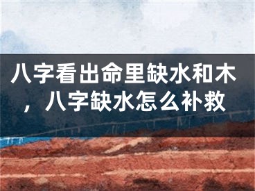 八字看出命里缺水和木，八字缺水怎么补救