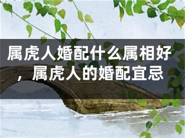 属虎人婚配什么属相好，属虎人的婚配宜忌