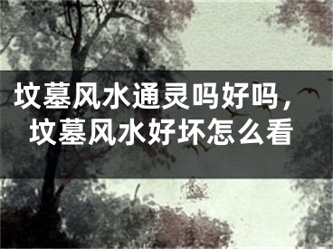 坟墓风水通灵吗好吗,坟墓风水好坏怎么看