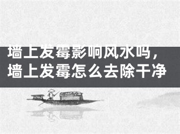 墙上发霉影响风水吗，墙上发霉怎么去除干净