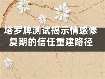塔罗牌测试揭示情感修复期的信任重建路径