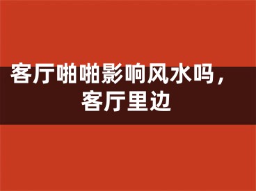 客厅啪啪影响风水吗，客厅里边