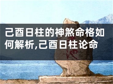 己酉日柱的神煞命格如何解析,己酉日柱论命