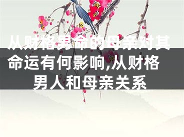 从财格男命的母亲对其命运有何影响,从财格男人和母亲关系