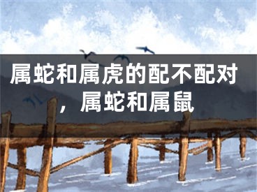 属蛇和属虎的配不配对,属蛇和属鼠
