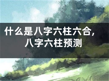什么是八字六柱六合,八字六柱预测