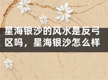 星海银沙的风水是反弓区吗，星海银沙怎么样