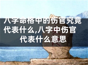 八字命格中的伤官究竟代表什么,八字中伤官代表什么意思